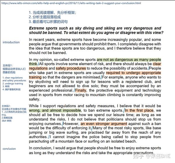 Simon雅思范文精读 Extreme sports should be banned 知乎
