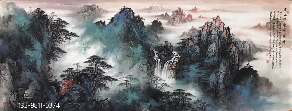 资春成山水画：恢弘苍劲斑斓多姿- 知乎
