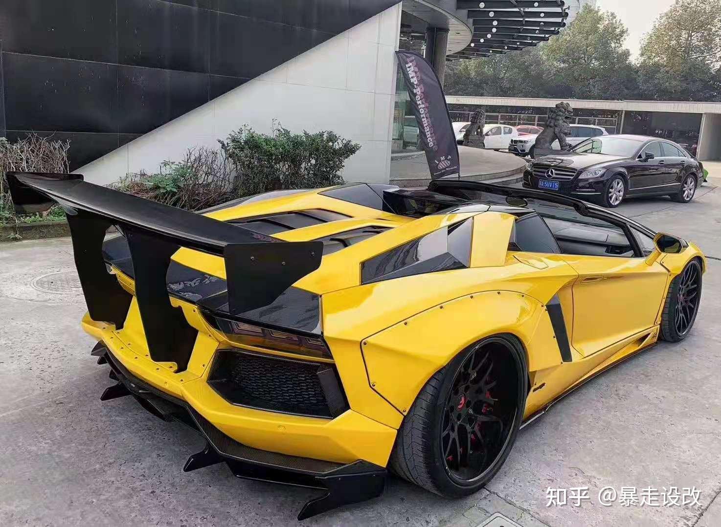 兰博基尼lp700改装lb宽体包围(前杠 前唇 叶子板 侧裙 后杠 后唇 后