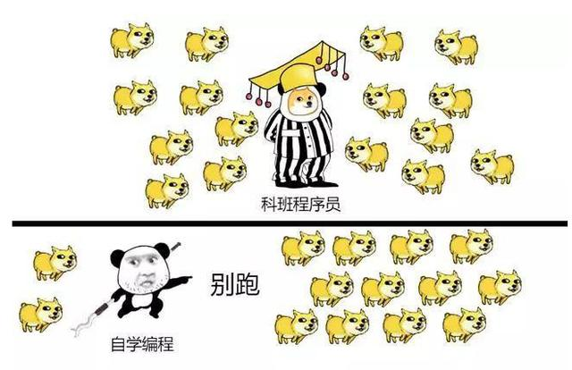 自学前端开发程序员和科班出身的程序员差别在