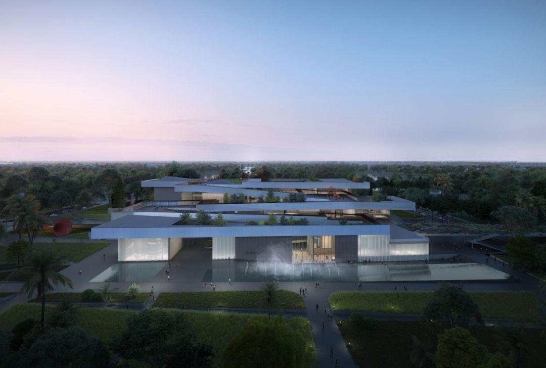 新地标海南自贸港首座省级美术馆正式开工