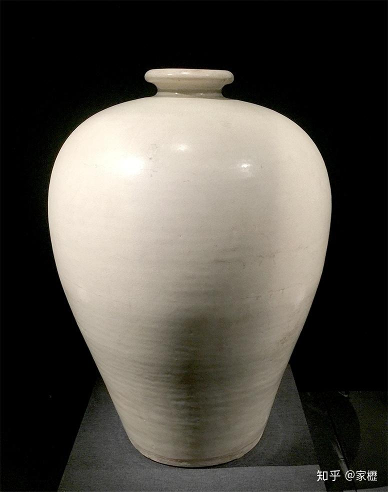 伝来】陶芸 54191北宋「吉州窯白地皮鳳梅瓶」在銘 時代保証 中国