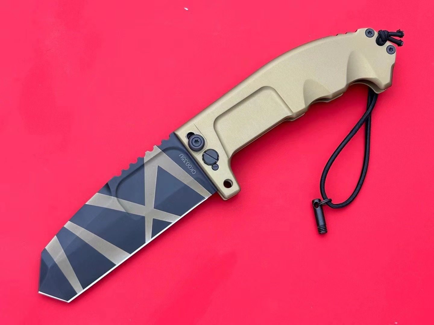 Strider Knives SMF-CC Black G-10 Folding Knife (3.9" Stonewash Tanto ...