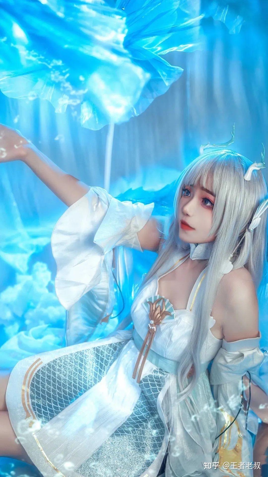 王者cos出水芙蓉的西施妹妹等你哦