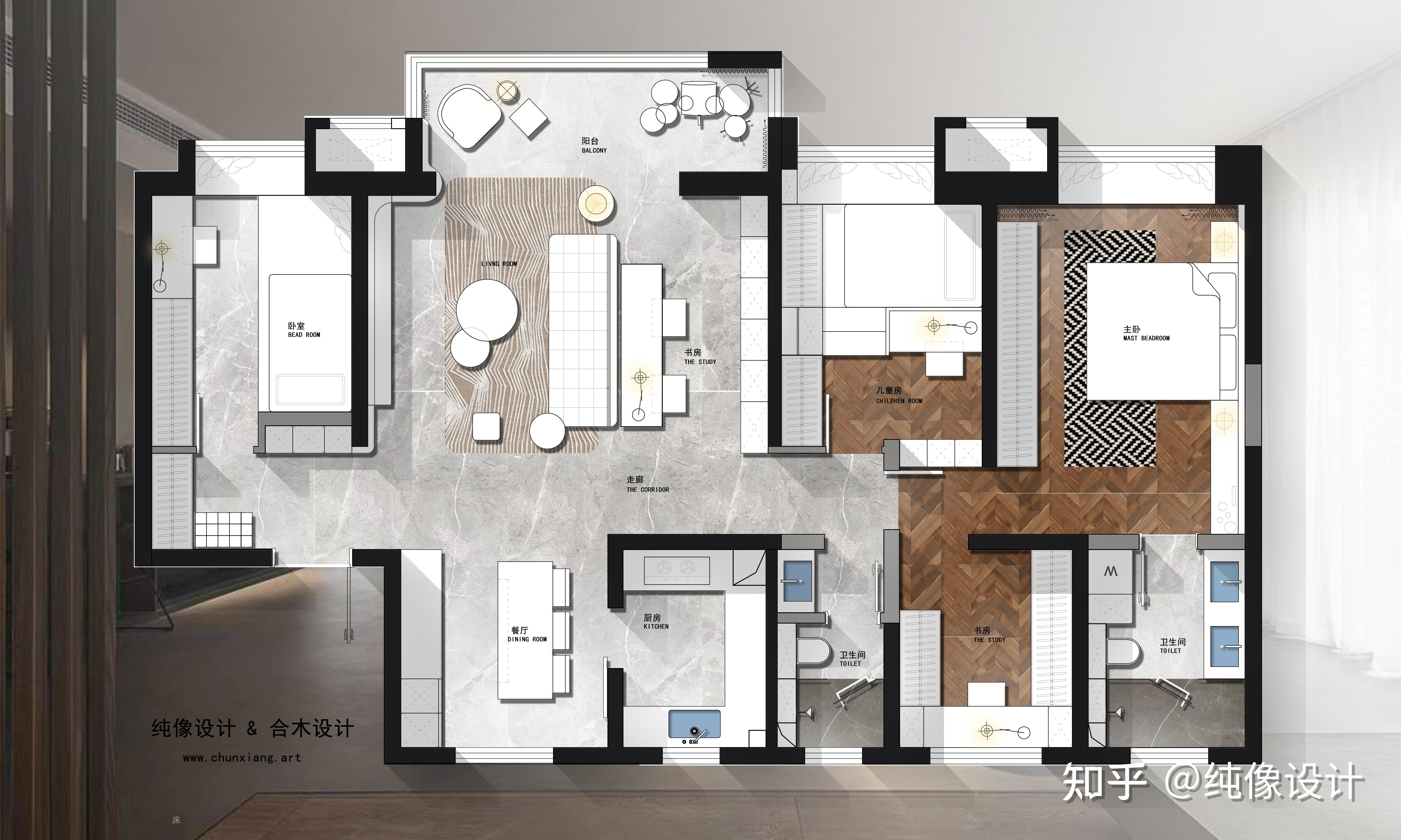 做好一张平面彩平到底有多简单 - 知乎