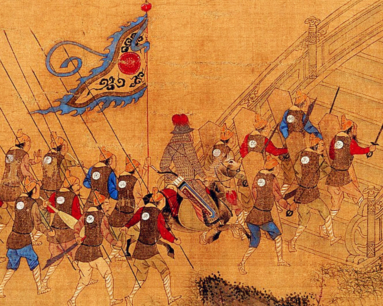 中国古代有哪些描绘战争的绘画作品？