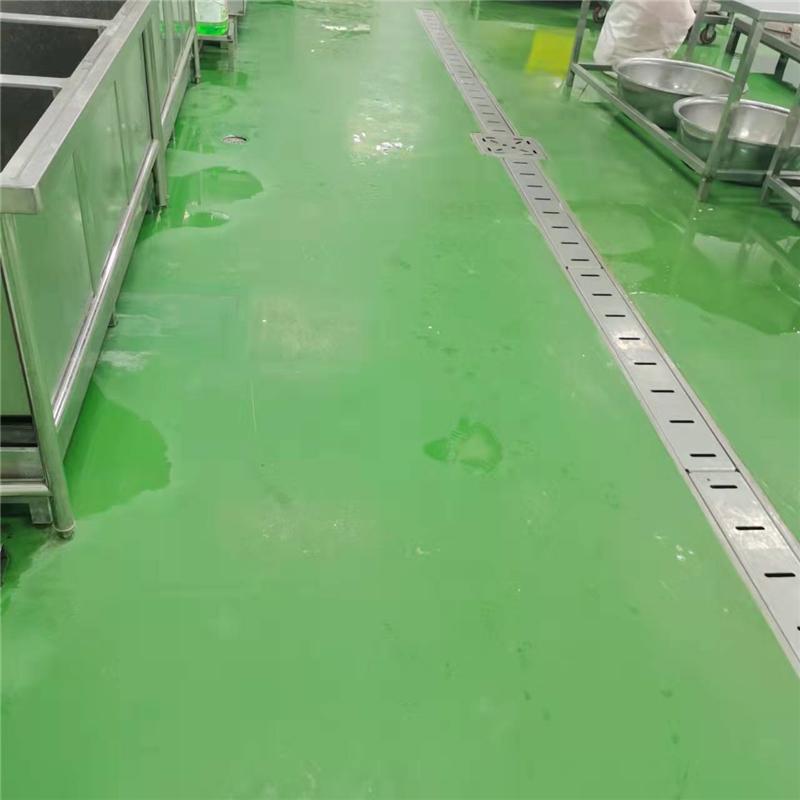 食品灌装车间地面材料如何选择巴斯夫聚氨酯砂浆地坪客聪地坪