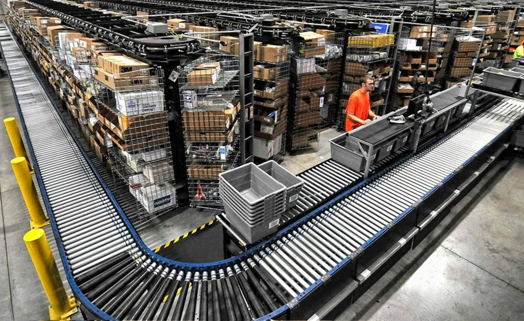 7分钟快速了解物流行业快递分拣流程:分拣流程及摆轮分拣输送机