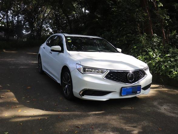 林荫小路畅聊爱车讴歌tlxl的车身配置和魅力外观