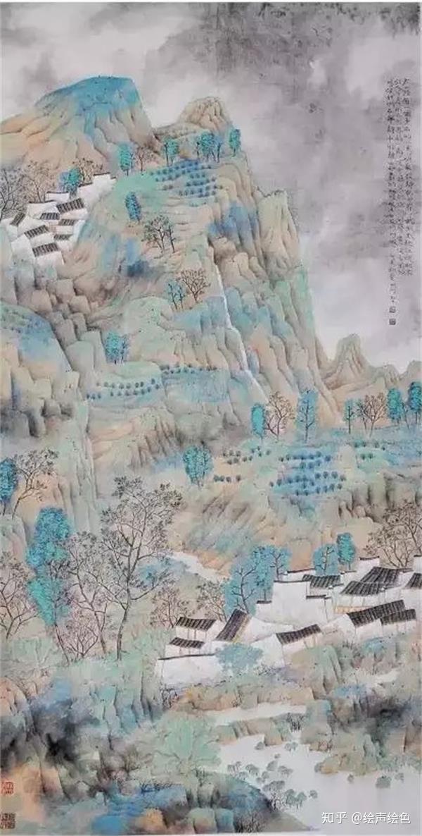 青岛山河画会著名画家杜山河近作赏析