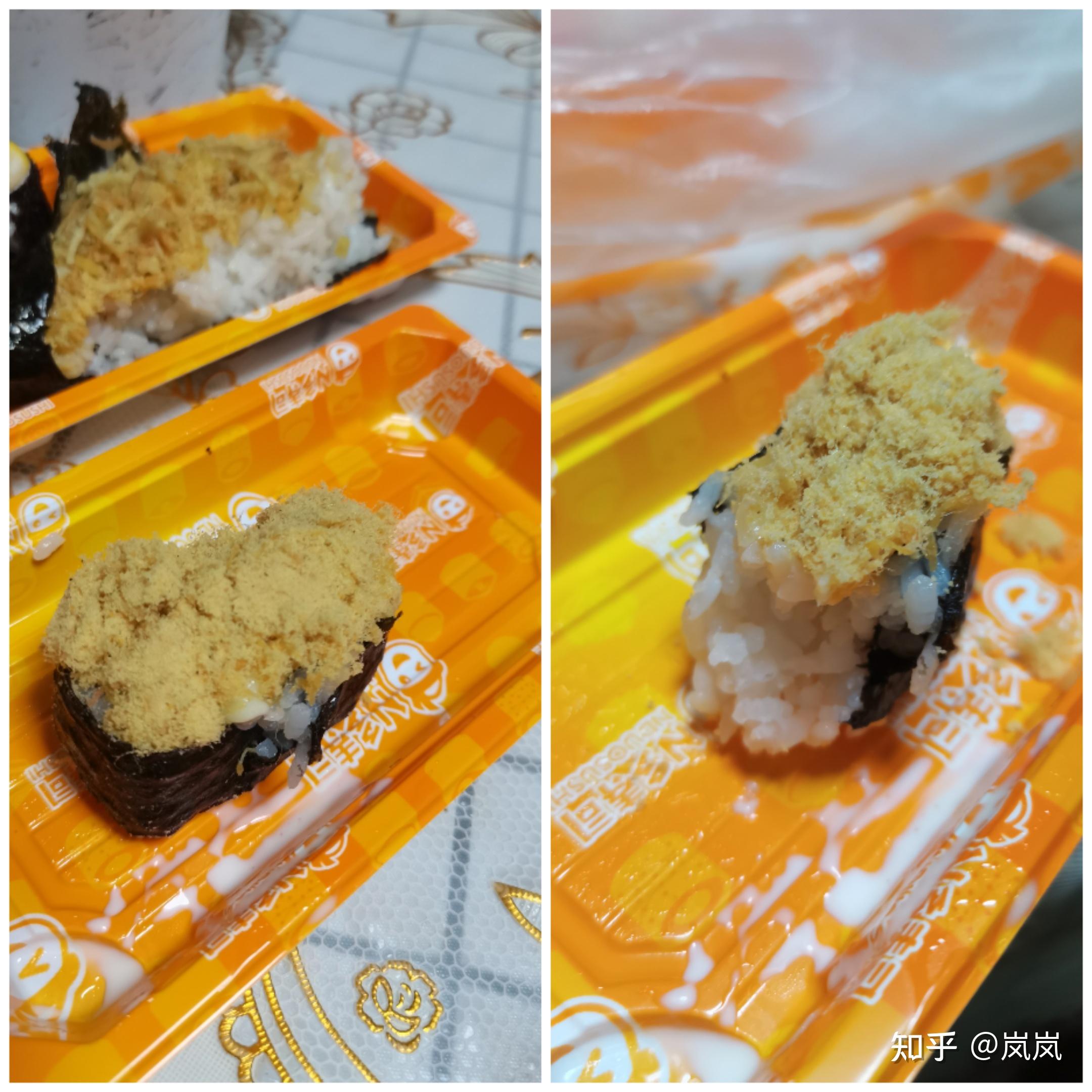 双人寿司玉米肉松手卷,仙芋龙珠奶茶,茉沏桃夭轻乳茶