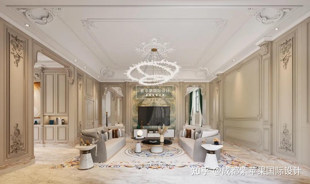 487m²法式别墅 | 极致优雅，让人一见倾心 - 知乎