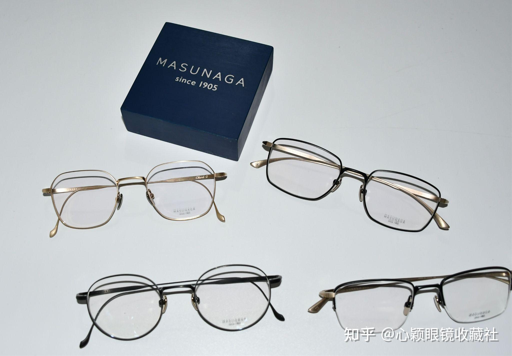 masunaga增永眼镜架日本手工镜框