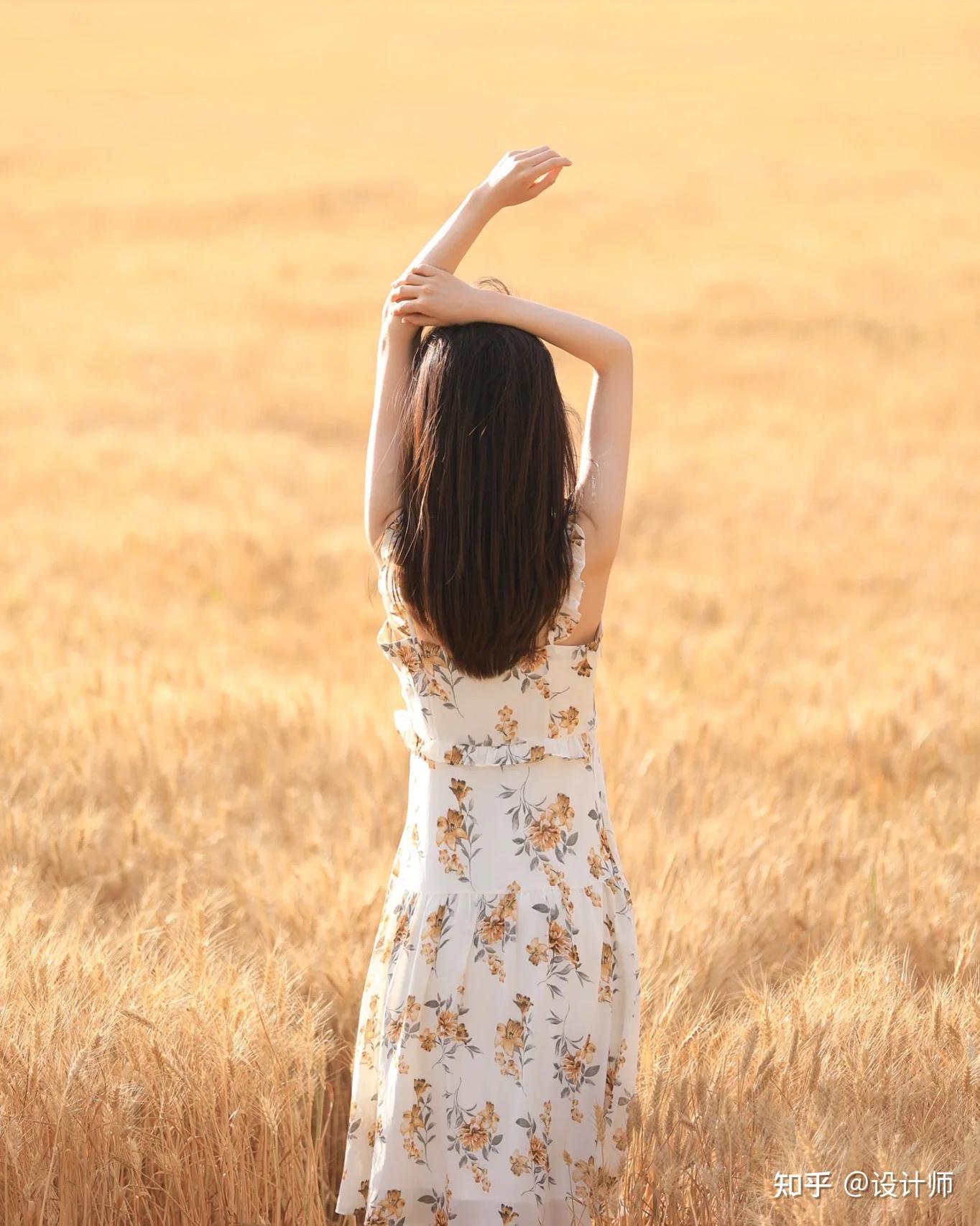 麦田人像摄影,怎么拍才更唯美,漂亮,9个技巧帮你拍美麦田人像