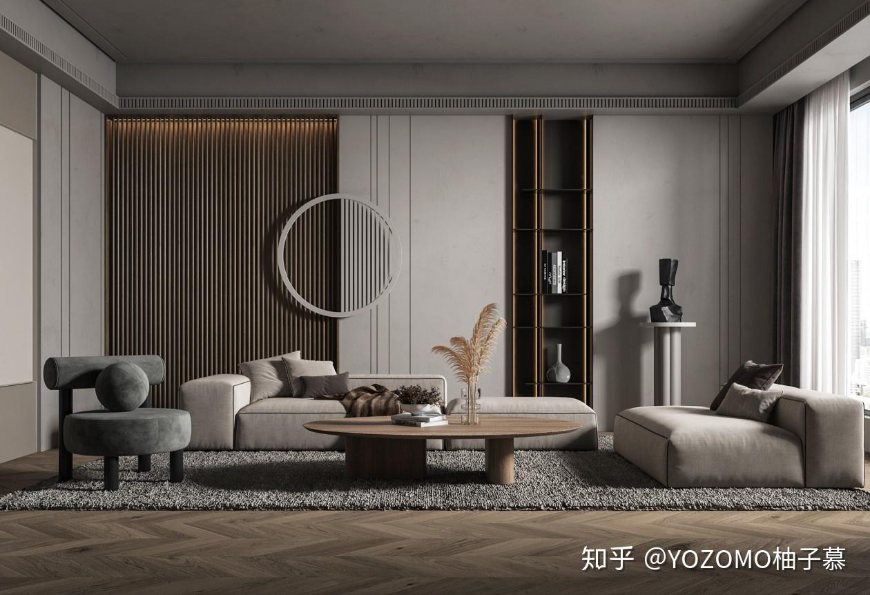 2020年最流行的格栅背景墙设计 - 知乎