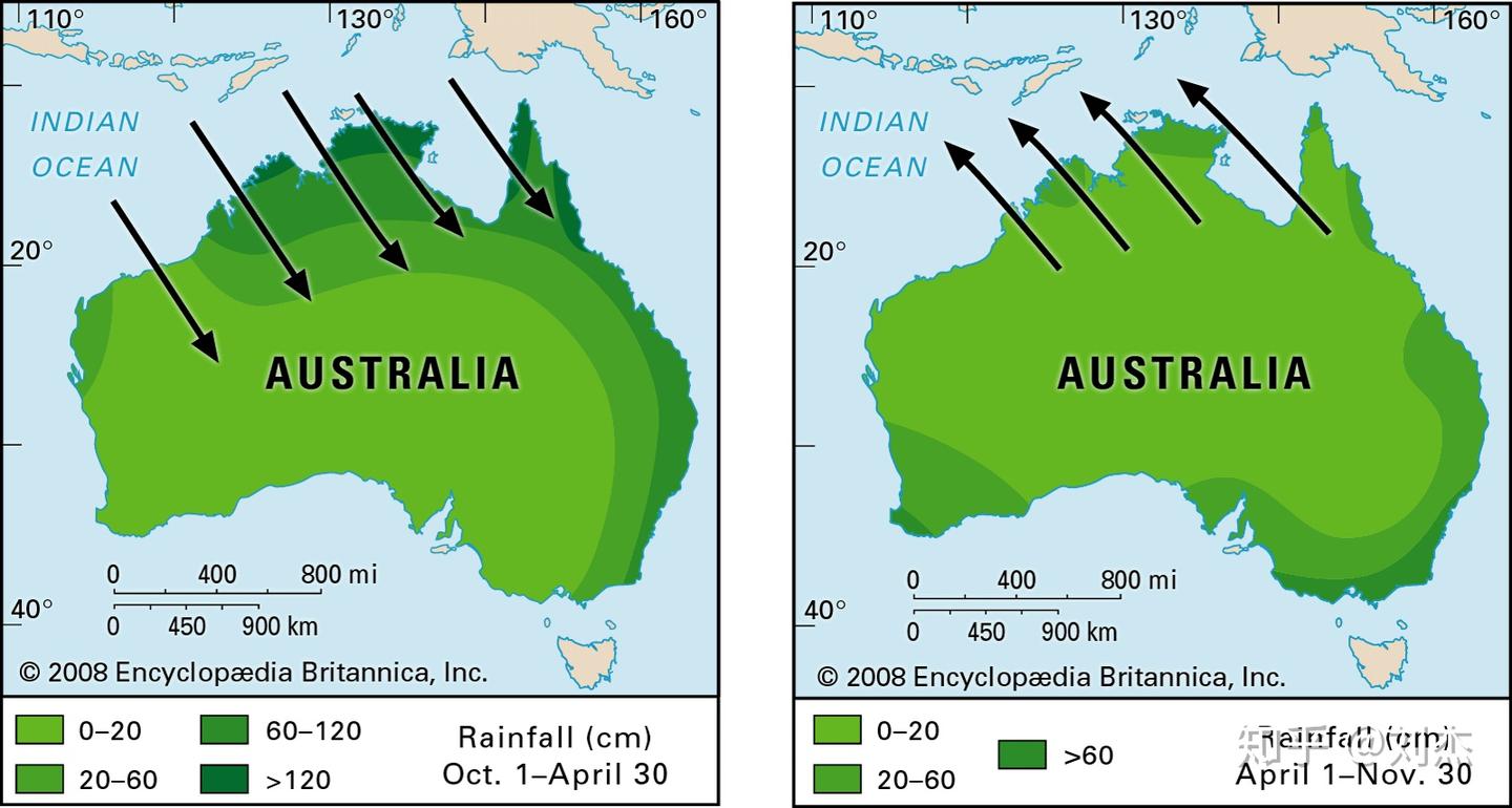 澳洲与中国南方气候比较分析之一二- 知乎