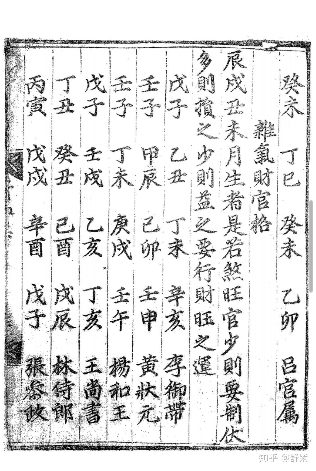 子平命理十八格：正官格，杂气财官，月上偏官 知乎 