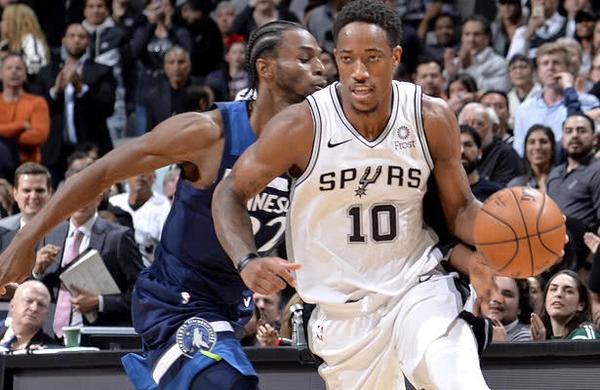 没有gdp马刺还是那支马刺德罗赞的笑容让人放心了