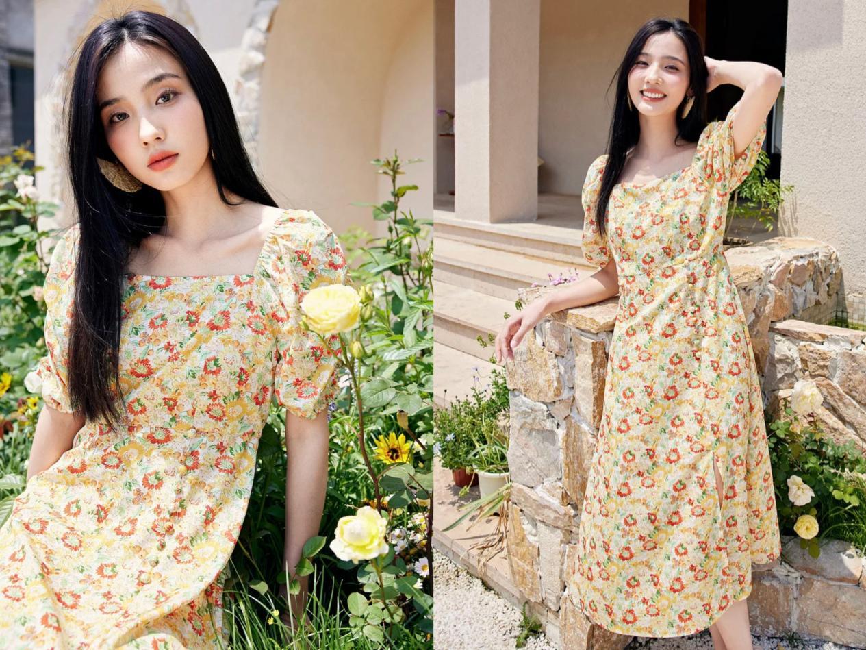 二,度假风穿搭:连衣裙 凉鞋