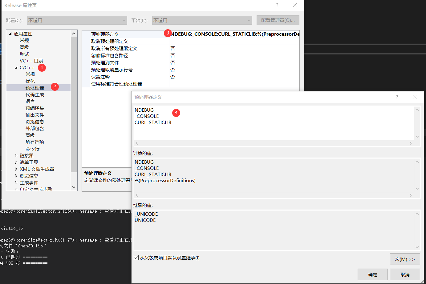 Vs2022 open3d win10 