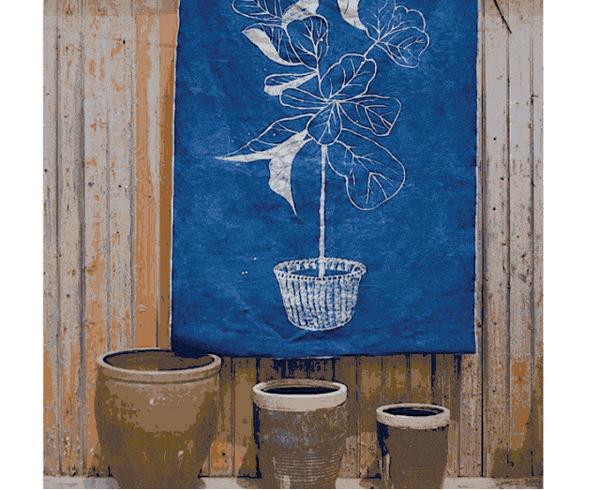 浸染作品逐渐呈现在眼前古代人的手艺和技艺也因此能够得到更好的传承