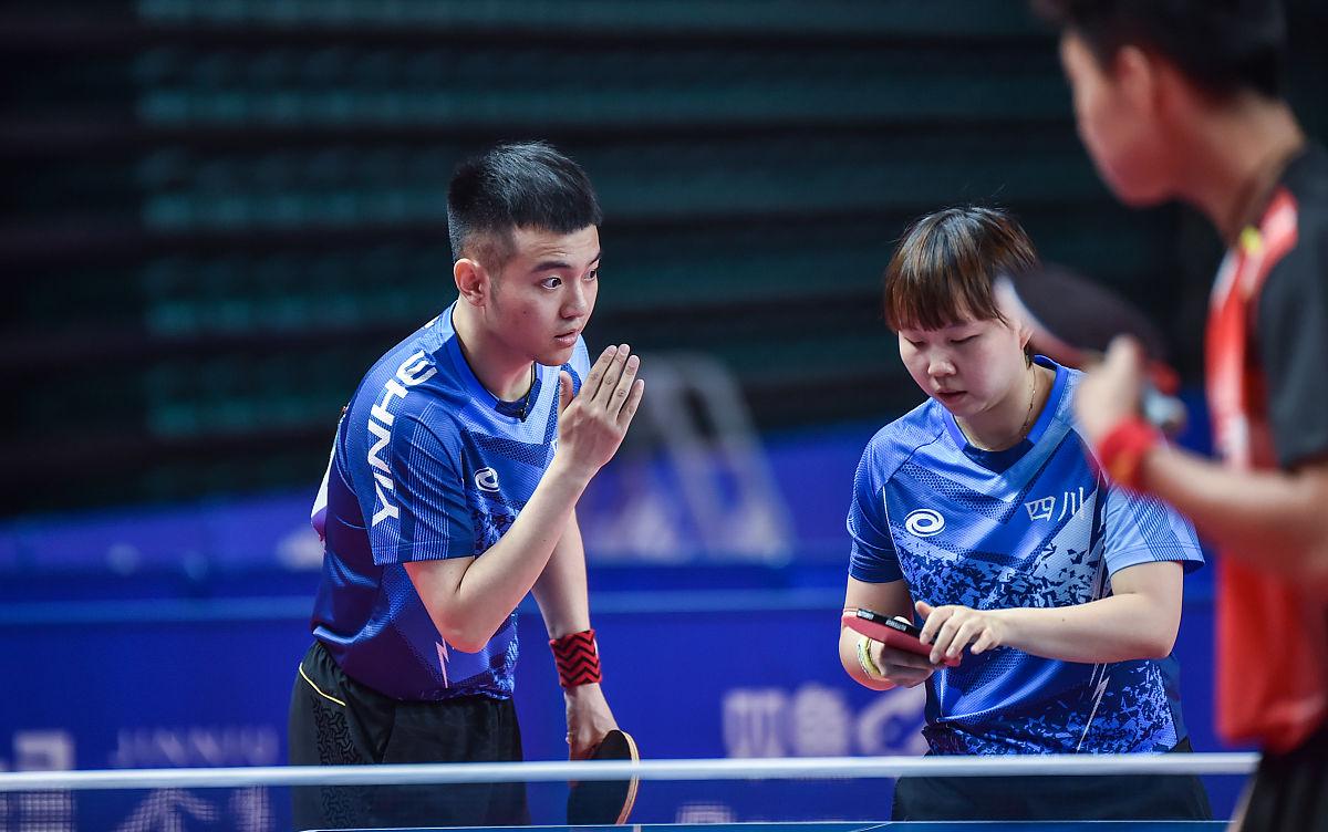 孙颖莎组合混双一结束梦里头会效仿朱雨玲开启全新人生