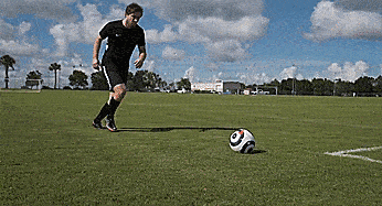 足球中八个基础射门技术