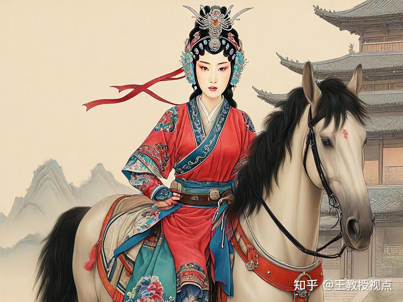《水浒传》中的女将扈三娘与祝家庄：一朵被时代碾碎的铿锵玫瑰 - 知乎