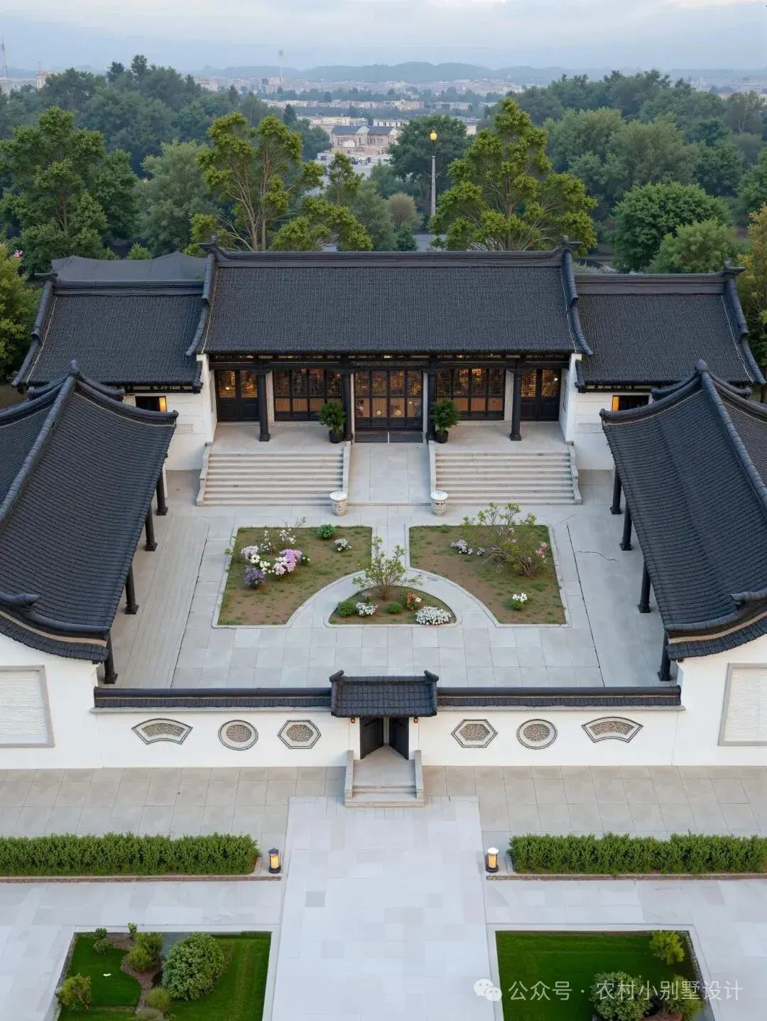 20套三合院一层设计;2026回家养老度假首选新中式自建房 - 知乎