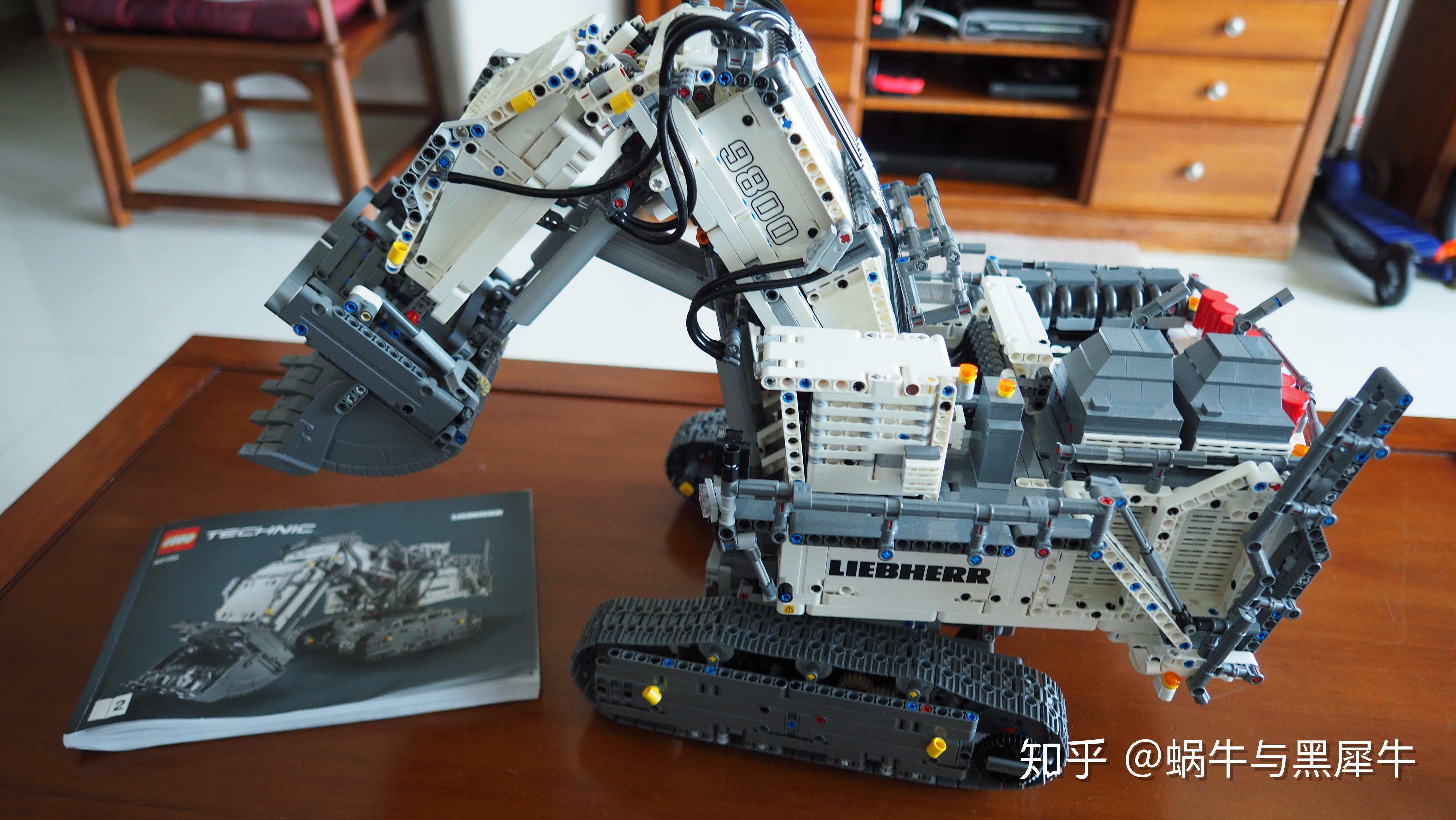 磨叽了几个月的lego(乐高)42100利勃海尔R9800评测 - 知乎