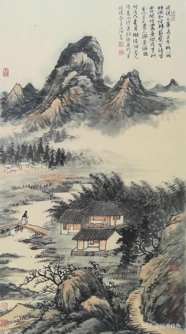 青岛山河画会著名画家杜山河近作赏析