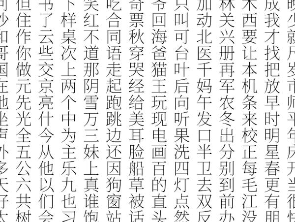 汉字设计中的度量标准 二 知乎