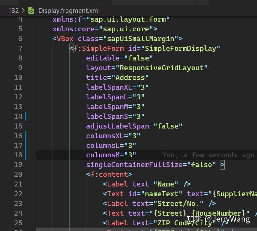 关于 SAP UI5 SimpleForm 控件里的 ColumnsL 和 labelSpanXL 的测试 - 知乎