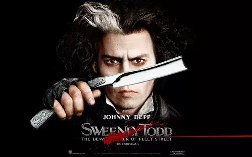 电影《理发师陶德》宣传照