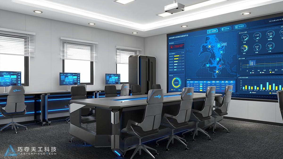 巧夺天工科技大数据工作站虚拟化数字沙盘打造某院大数据指挥中心
