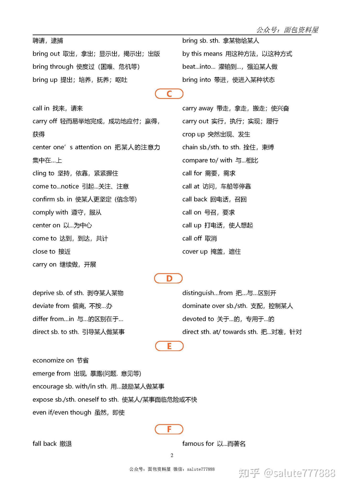 考研必备的300多词组整理（共7页pdf）很实用 - 知乎