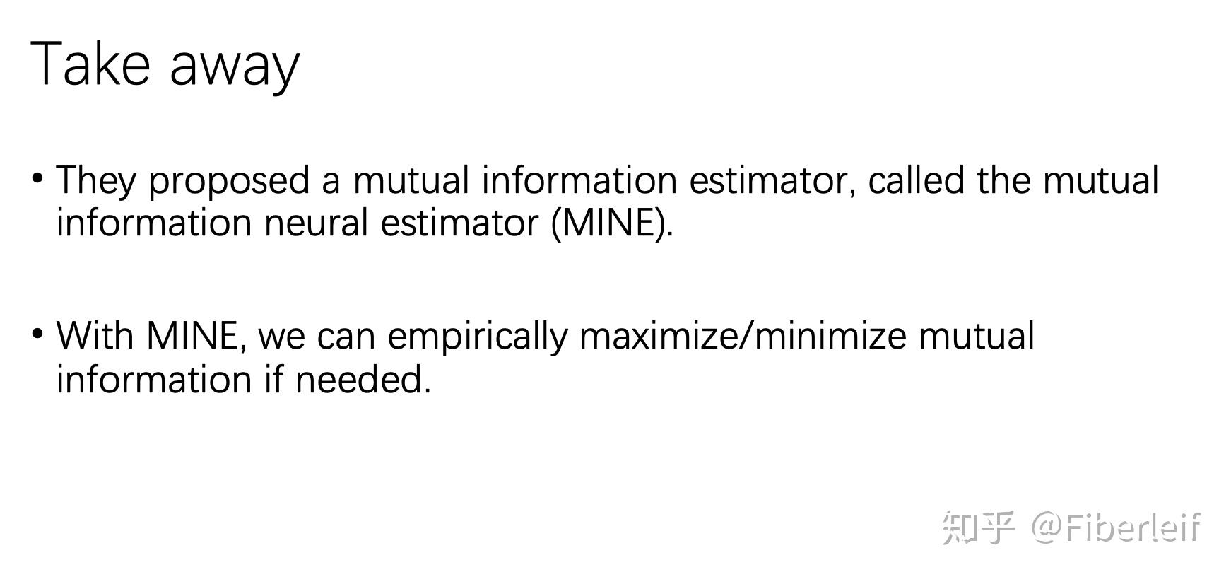 Mutual information meets representation learning 