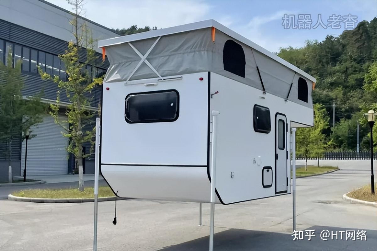 微卡背托房箱来了,装上秒变房车,小货车改装升顶房车竟如此简单