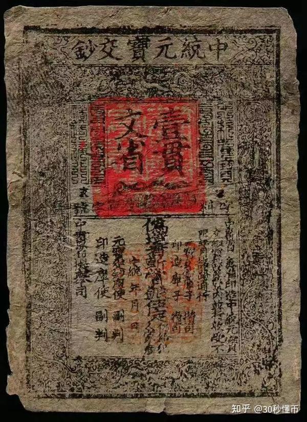 涨知识！图解中国纸币发展史 - 知乎