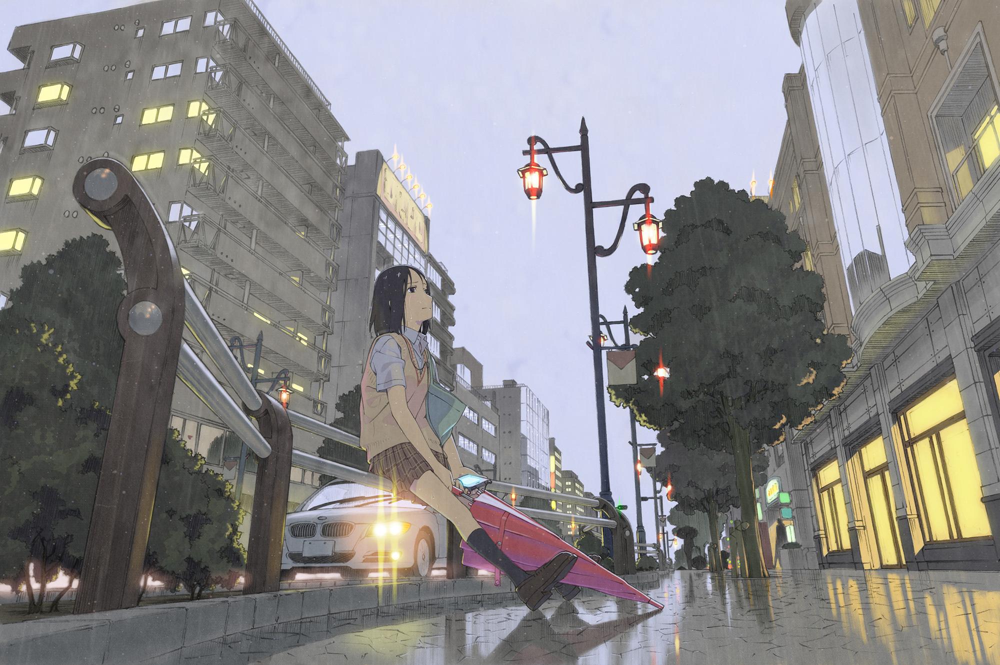 雨天的日本街头｜摄影师Takashi Yasui