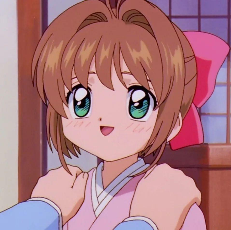 魔法小樱头像百变小樱动漫情侣头像喜欢一个人是没有理由的吧