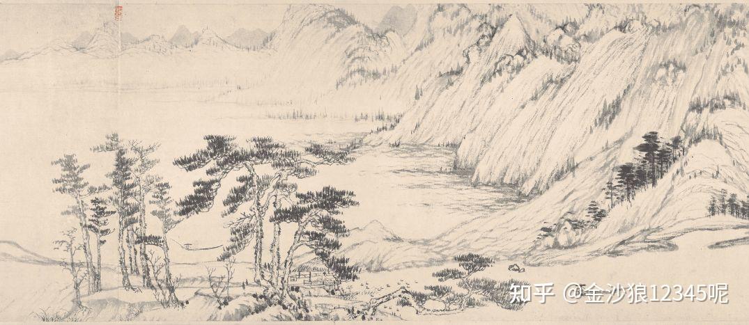中国画鉴赏之富春山居图 - 知乎