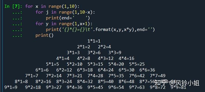 循環語句python