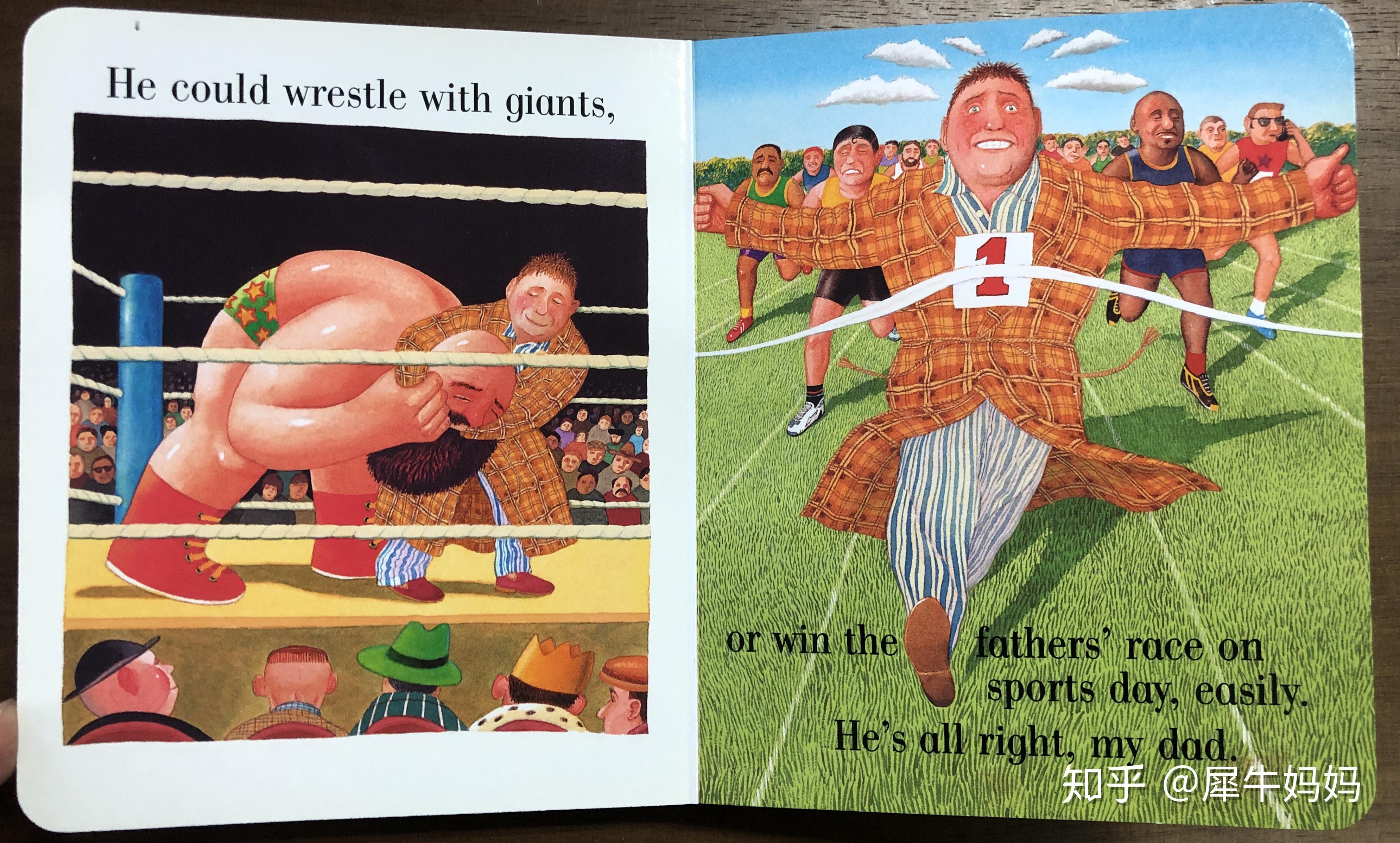 英文经典绘本3┃my dad