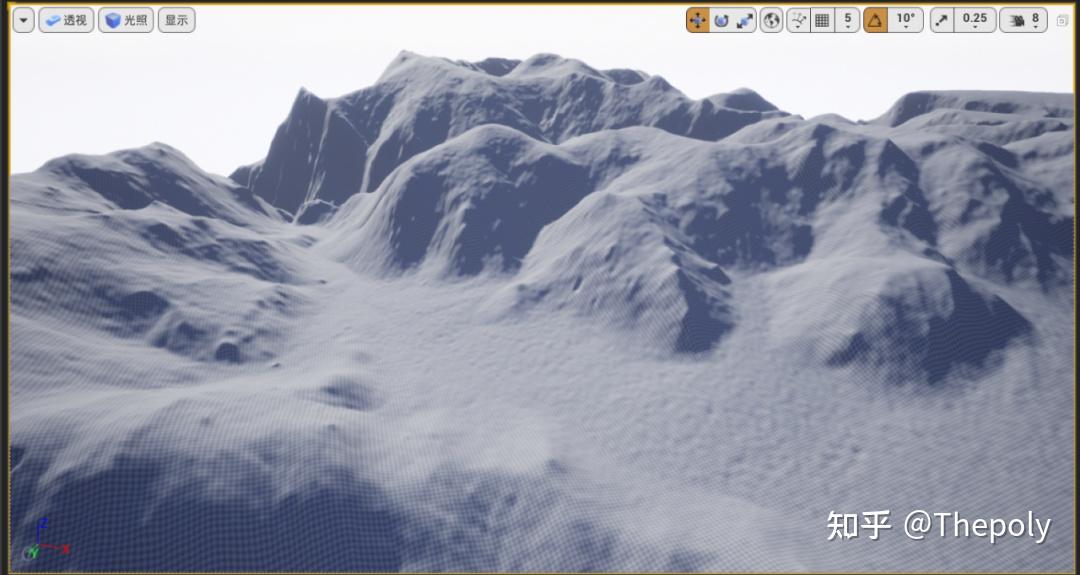 ue4丨使用真实世界的地形