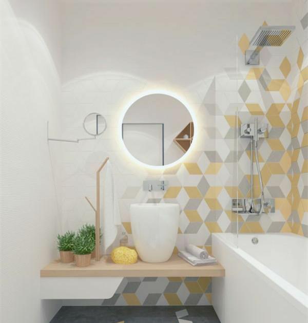 卫生间加个背景墙,效果真是美翻了