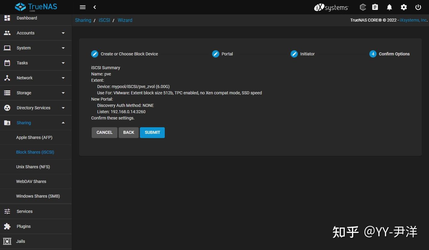 Proxmox ve pve truenas 