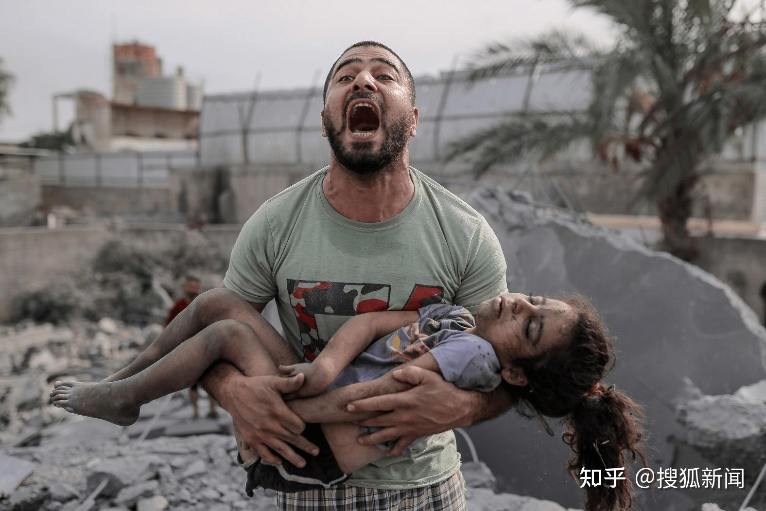 巴以冲突图集 | 战火背后是他们的悲鸣 - 知乎