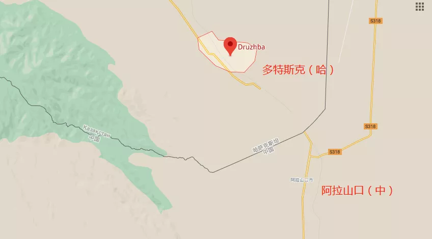 阿拉山口与多斯特克地理位置(图片来源:谷歌地图)目前全球疫情反复