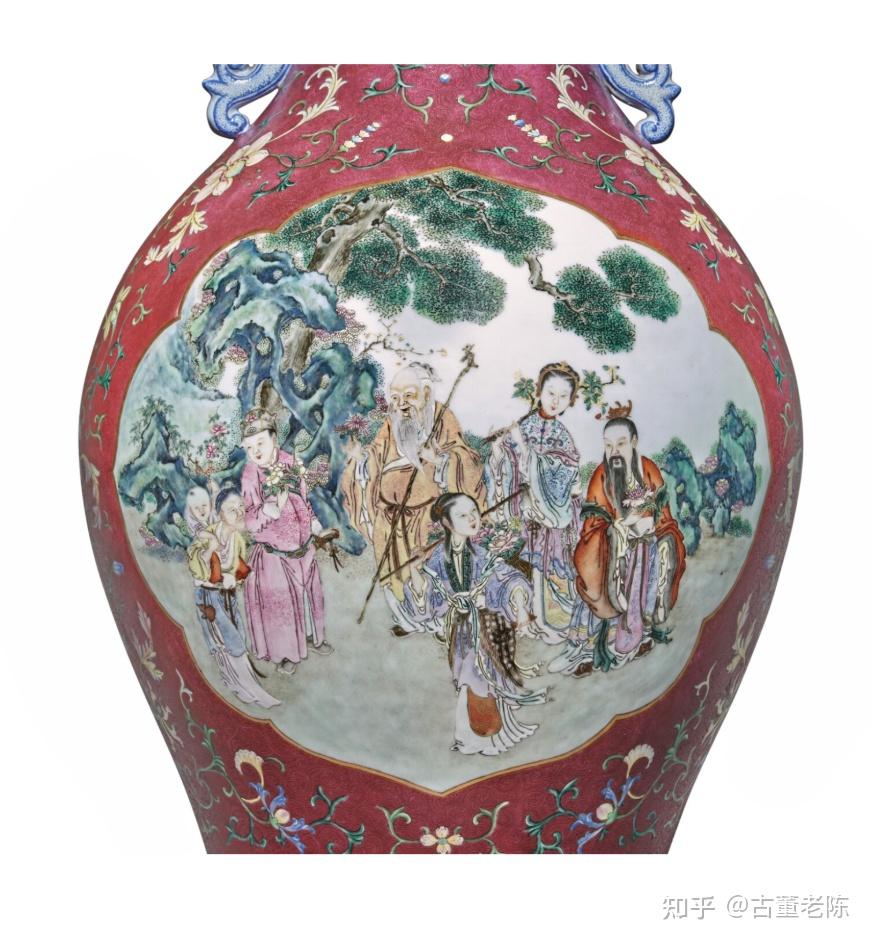 赤地鶴文高足盃 大清雍正年製 款 唐物 中国古玩 中国美術 拍卖惊奇录：苏富比清官窑雍正高足杯误判为民国仿品？ – [临渊阁